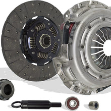 Clutch Kit Compatible With Blazer S10 C1500 P30 Jimmy Savana Sonoma 1500 K1500 Ls Xtreme Envoy Diamond Base Sle Sl 1996-2003 4.3L V6 GAS OHV Naturally Aspirated (04-153)