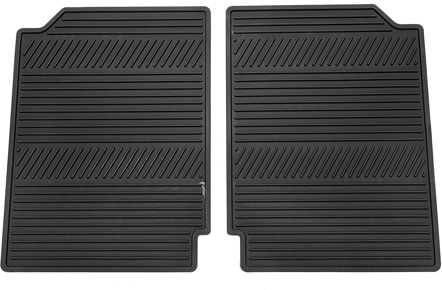 GM Accessories 22793575 Rear All-Weather Floor Mats in Black