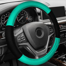 TLH Modernistic Steering Wheel Cover and Seat Belt Pads, Mint Color