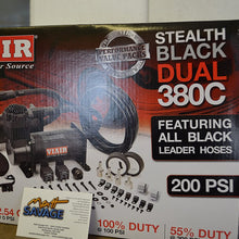 VIAIR 38036 Dual Value Pack (380C 200 Psi), Stealth Black