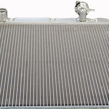Polished KKS180 3 Rows Aluminum Radiator Fit 1958-1984 Toyota Land Cruiser FJ40