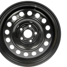 Dorman Black Wheel with Painted Finish (15 x 6. inches /5 x 3 inches, 45 mm Offset)