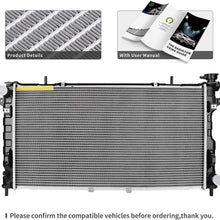 Radiator Compatible with 2005-2007 Chrysler Town & Country Voyager Dodge Grand Caravan 3.3L 3.8L V6 ATRD1055