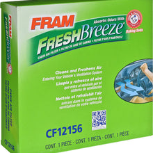 FRAM Fresh Breeze Cabin Air Filter Replacement for Car Passenger Compartment w/ Arm and Hammer Baking Soda, Easy Install, CF11182 for Select Acura and Honda Vehicles