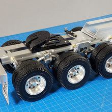 Rctruckfactory New Aluminum Tamiya 1/14 R/C Semi Truck 3 Axles Dolly Trailer 5th Wheel Coupler