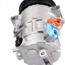 Ineedup AC Compressor and A/C Clutch for 09-16 Dodge Caliber Jeep Compass Jeep Patriot 2.4L 1.8L 2.0L CO 30011C