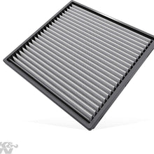K&N Premium Cabin Air Filter: High Performance, Washable, Helps Protect against Viruses and Germs: Designed For Select 2000-2014 Toyota/Subaru/Mitsubishi/Lexus Vehicle Models, VF2002