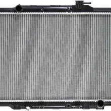 Radiator - Pacific Best Inc Fit/For 2444 02-06 Honda CR-V 2.3L L4 (Japan-Build) 03-06 Element 2.4L Manual Transmission Plastic Tank Aluminum Core