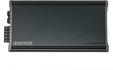 Kicker 46CXA6605 Car Audio 5 Channel Amp Speaker & Sub 1200W Amplifier CXA660.5
