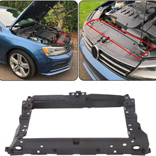 HECASA Front Center Radiator Support Assembly Fits 2011-2018 Volkswagen Jetta Replacement for Part #5C6805588R VW1225135