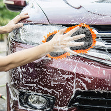 SCRUBIT Microfiber Car Wash Sponge Non-Scratch Microfibers for Cleaner Cars, Great for Everyday Cleaning - Automobile Cleaning Sponges Essential Part of Any Car Wash Kit - 2 Pack