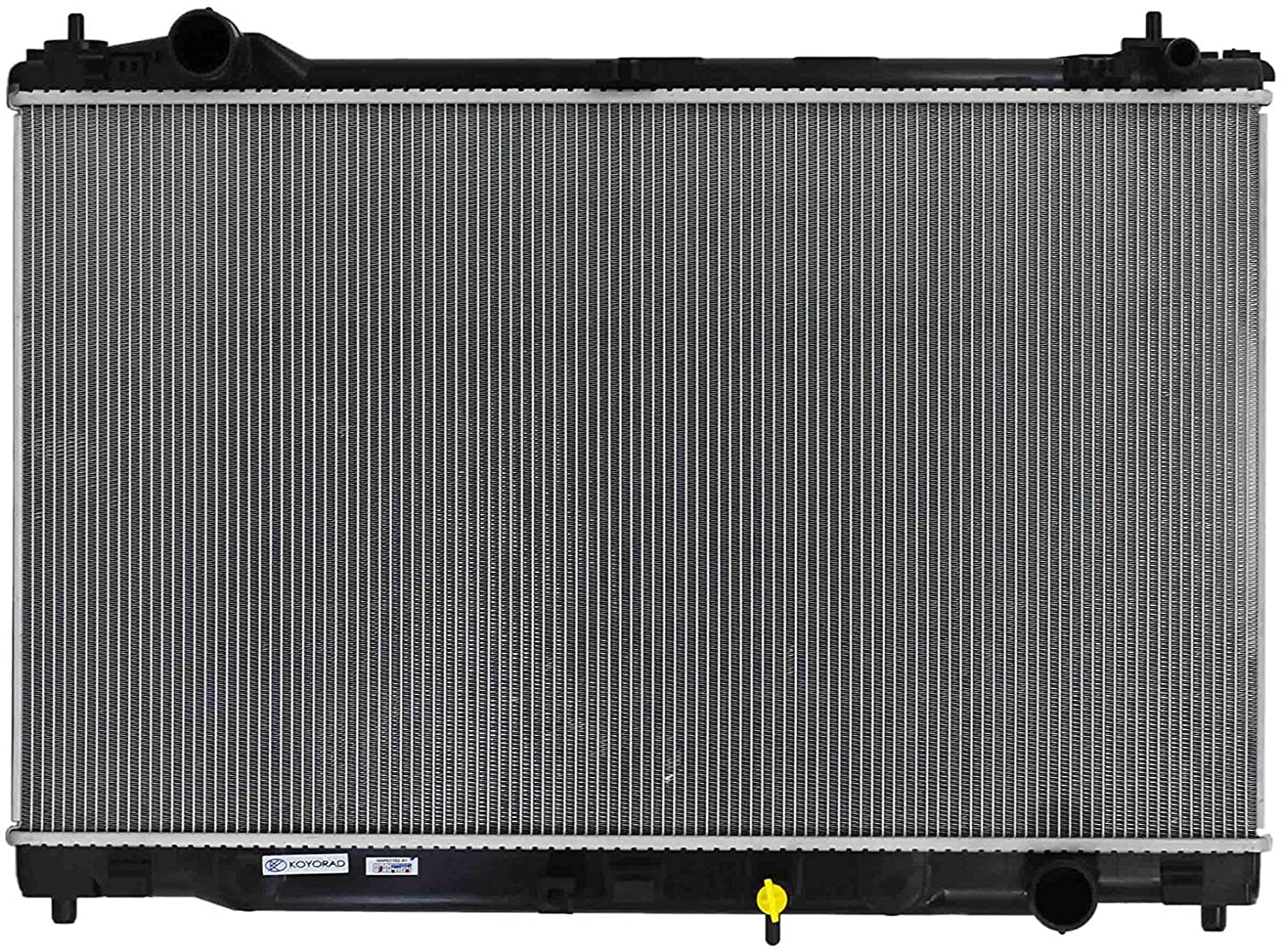 Radiator - Cooling Direct Fit/For 13611 16-18 Lexus GS200t/GS300 16-18 RC200t/RC300 2.0L Turbo Plastic Tank Aluminum Core