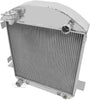 Champion Cooling, 3 Row All Aluminum Radiator for Model T W-Ford Config, CC1007