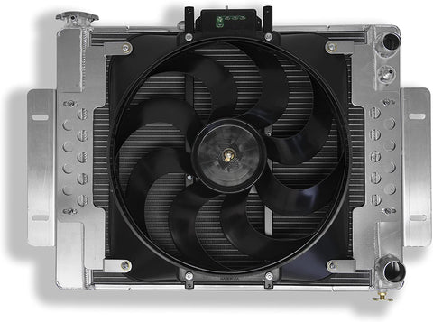 Flex-a-lite 315861 Extruded Core Radiator and Electric Fan (1973-1986 Jeep CJ LS Engine)