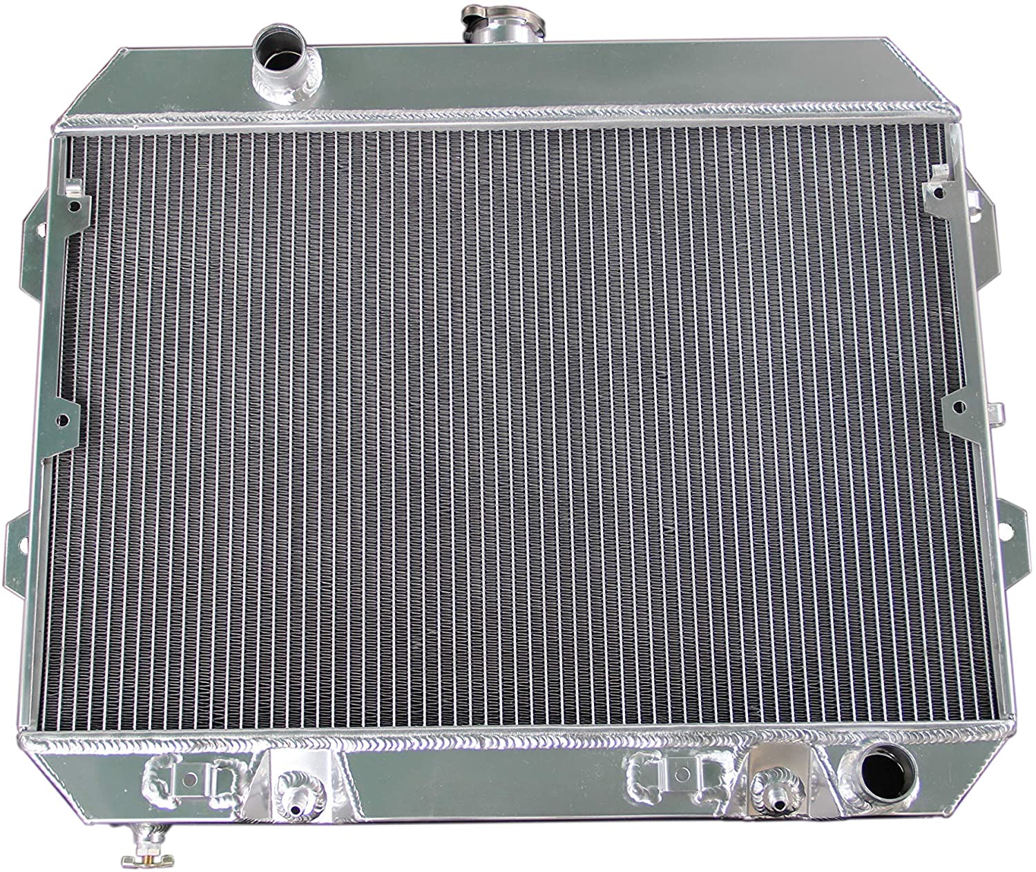 ZC634 New 3 Rows All Aluminum Radiator Fit 1975-1983 Datsun 280Z / 280ZX 2.8L GAS L6
