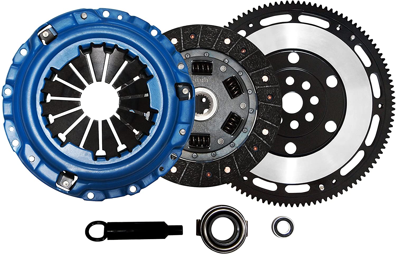QSC Acura Integra B Series 94-01 Stage 2 Clutch Kit + Forged Lightweight Flywheel