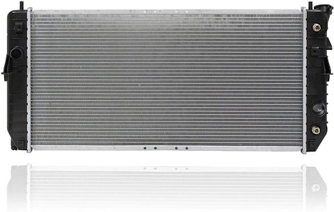 Radiator - Pacific Best Inc For/Fit 2350 97-05 Buick Park Avenue V6 3.8L Plastic Tank Aluminum Core w/o Low Coolant Sensor