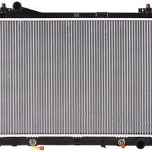 Lynol Cooling System Complete Aluminum Radiator Direct Replacement Compatible With 2006-2008 Suzuki Grand Vitara SUV L4 V6 2.4L 2.7L 3.2L
