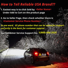 Alla Lighting 7440 7443 LED Strobe Brake Lights Bulbs Super Bright W21W T20 Wedge High Power 2835 SMD 12V Flashing Strobe Stop Lights Replacement for Cars, Trucks, Brilliant Pure Red