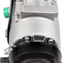 Ineedup AC Compressor and A/C Clutch for Hyundai Sonata Kia Optima 2.0L 2.4L 2012-2015 CO 29159C