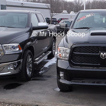 Unpainted Hood Scoop Compatible with 2002-2018 Dodge Ram 1500 by MrHoodScoop HS009