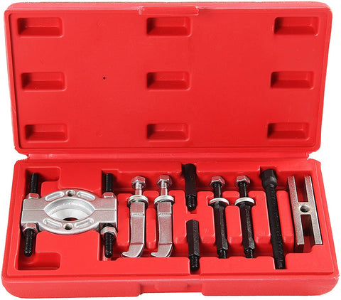 Shankly Bearing Separator (Mini) – 9 Pieces Bearing Puller Kit – Includes Yoke & Extensions – Pullers for Small Bearings, Wiper Arm Puller, Small Engine Tools Sizes in Description.