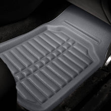 FH Group Tray Style Car Mats F14409REDBLACK Deep Tray All Weather Floor Mats, 4 Piece
