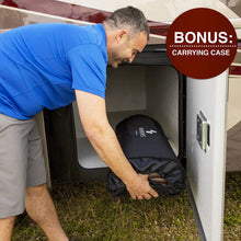 AdvenGO Reversi Mats (9' x 12’) Large Mat and Rug for Outdoors, RV, Patio, Trailer & Camping - Heavy Duty, Weather Resistant Reversible Rugs - Comes with Storage Bag - Great for Picnics - Brown/Beige