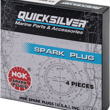 Quicksilver 889246Q39 NGK ILFR6GE Laser Iridium Spark Plug, 1-Pack