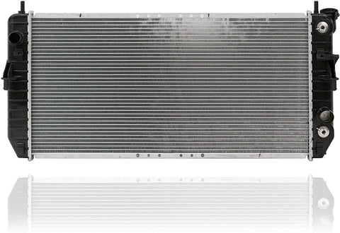 Radiator - Pacific Best Inc For/Fit 2854 06-08 Buick Lucerne 3.8L Plastic Tank Aluminum Core w/TOC