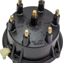 Quicksilver 815407Q5 Distributor Cap Kit - Marinized V-6 Engines by General Motors with Thunderbolt IV and V HEI Ignition Systems
