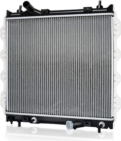 Complete Radiator Compatible with 2001-2010 Chrysler PT Cruiser 2.4L L4 4Cyl DWRD1013