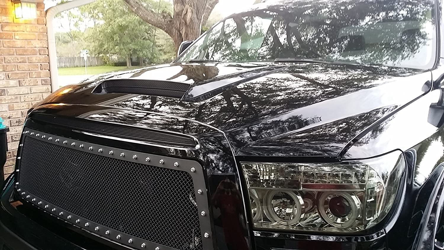 Xtreme Autosport Unpainted Hood Scoop Compatible with 2000-2013 Toyota Tundra by MrHoodScoop HS009