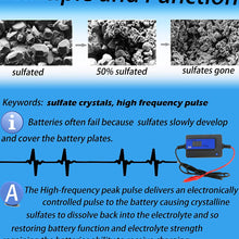 utipower 400AH Intelligent Auto Pulse Battery Desulfator to Revive and Regenerate The Batteries for Lead Acid Batteries