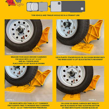 TrailerLegs one axle set, SEMA award winning, trailer stabilizer and storage jacks, boat trailer, travel trailer, fifth wheel trailer, horse trailer and toy hauler