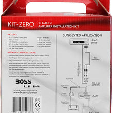 BOSS Audio Systems KIT2 8 Gauge Amplifier Installation Wiring Kit - A Car Amplifier Wiring Kit Helps You Make Connections and Brings Power To Your Radio, Subwoofers and Speakers