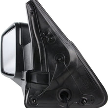 Dorman 959-126 Driver Side Power Door Mirror - Heated / Folding for Select Jeep Models, Black