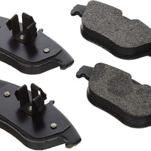 Bosch BE1341H Blue Disc Brake Pad Set with Hardware for Select Mercedes-Benz C230, C250, C300, C350, E350, E400, E550, GLK250, GLK300, GLK350 - REAR