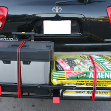 MaxxHaul 70107 Hitch Mount Compact Cargo Carrier - 53" x 19-1/2" - 500 lb. Maximum Capacity for 2" Hitch Receiver