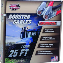 Road Power 87600108 20-Feet, 4-Gauge Heavy-Duty Booster Cable with Parrot Jaw Clamps Car Battery Jumper Cable