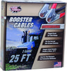 Road Power 87600108 20-Feet, 4-Gauge Heavy-Duty Booster Cable with Parrot Jaw Clamps Car Battery Jumper Cable
