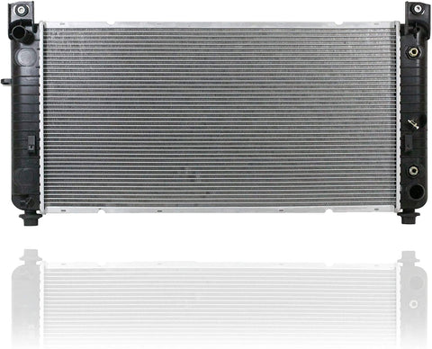 Radiator - Pacific Best Inc For/Fit 2423 GMC Sierra Silverado Suburban Yukon XL Automatic 5.3/6.0 Liter WITHOUT Engine Oil Cooler