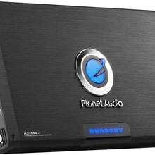 Planet Audio AC2600.2 2 Channel Car Amplifier - 2600 Watts, Full Range, Class A/B, 2-4 Ohm Stable, Mosfet Power Supply, Bridgeable