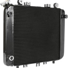 Caltric Radiator Compatible With Kawaskai Brute Force 750 4X4I Kvf750 Kvf-750 2005-2007 Injector Model W/Sensor