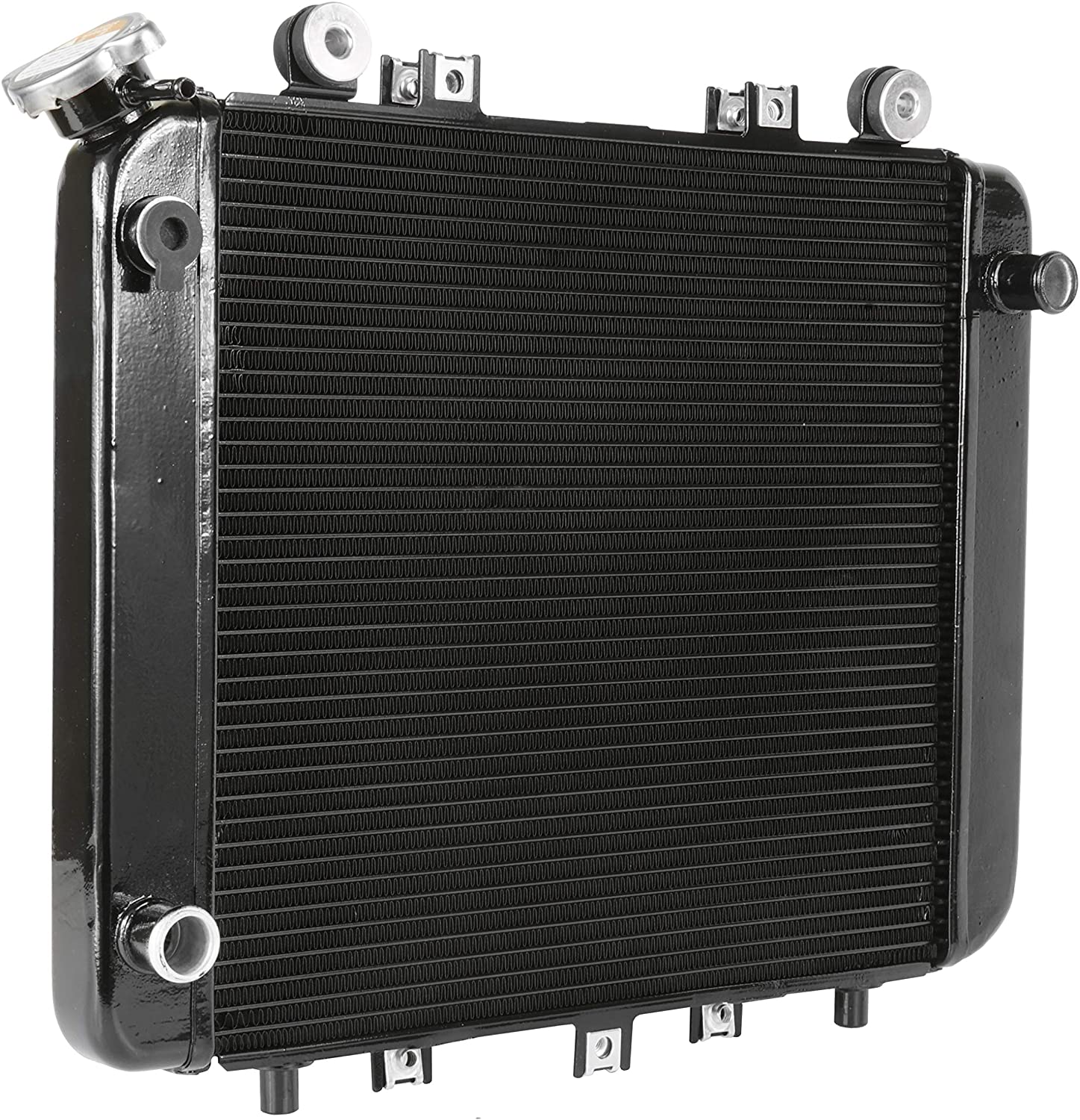 Caltric Radiator Compatible With Kawaskai Brute Force 750 4X4I Kvf750 Kvf-750 2005-2007 Injector Model W/Sensor