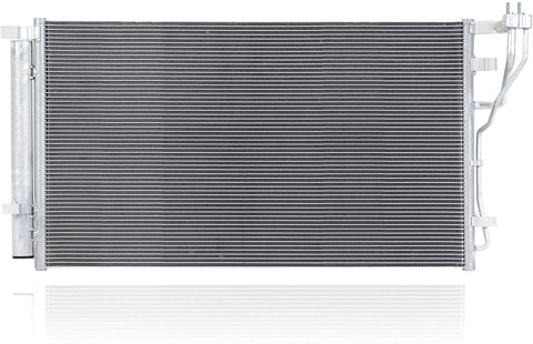 A-C Condenser - Cooling Direct For/Fit 30101 17-18 Kia Optima 2.4L L4 With Receiver & Dryer