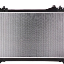 Lynol Cooling System Complete Aluminum Radiator Direct Replacement Compatible With 2006-2008 Suzuki Grand Vitara SUV L4 V6 2.4L 2.7L 3.2L
