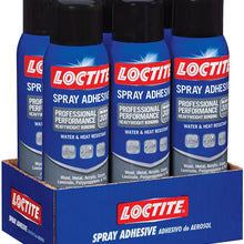 Loctite 2267077-6 Professional Performance 300 Spray Adhesive (6 Pack), Translucent