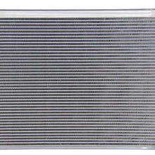 POLISHED KKS 3 ROW ALUMINUM RADIATOR 67 68 69 CHEVY CAMARO/FIREBIRD 23" CORE