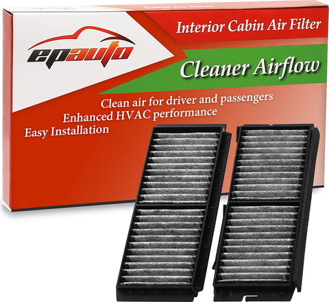 EPAuto CP672 (CF11672) Replacement for Mazda 3 Cabin Air Filter includes Activated Carbon